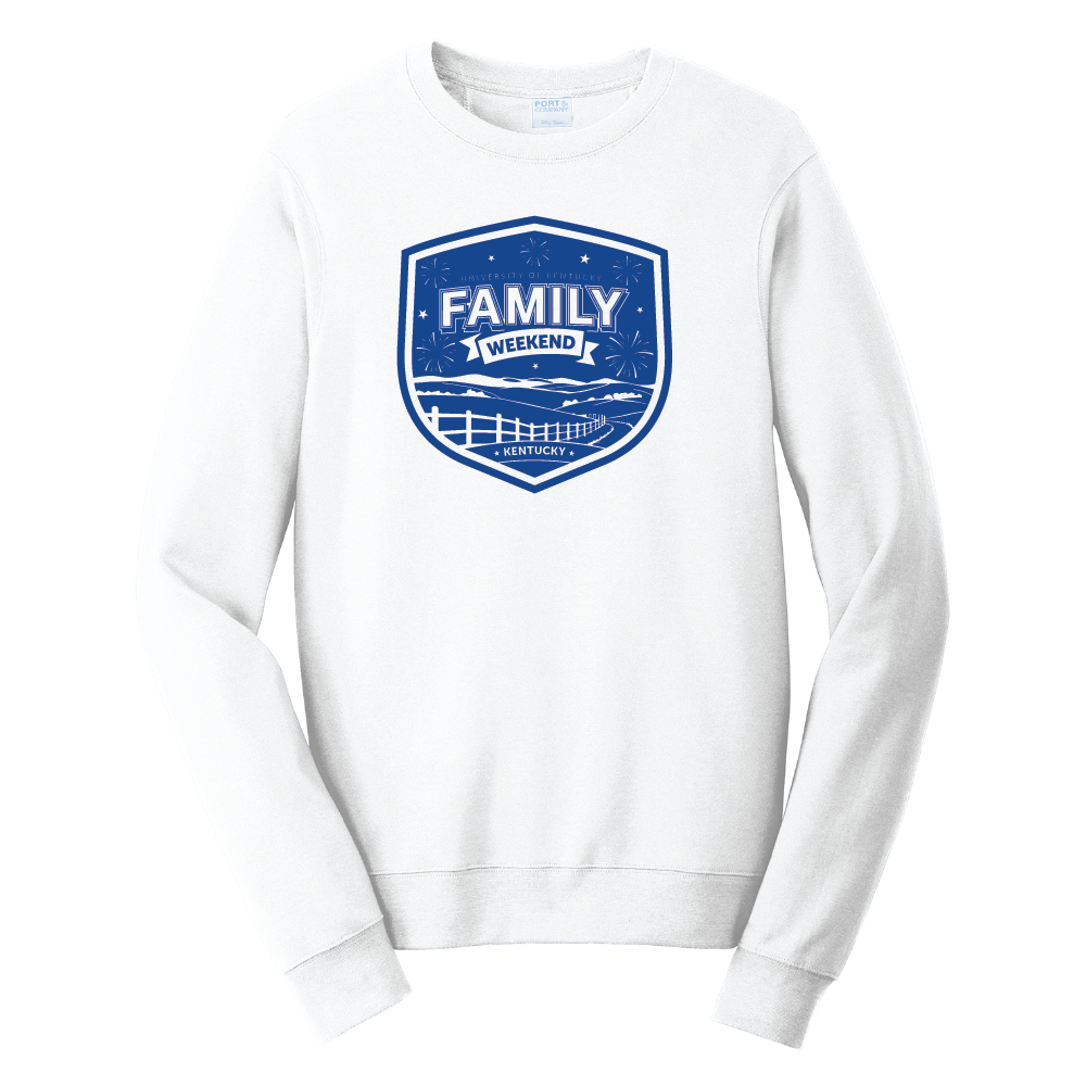 UK Family Weekend Crewneck Sweatshirt