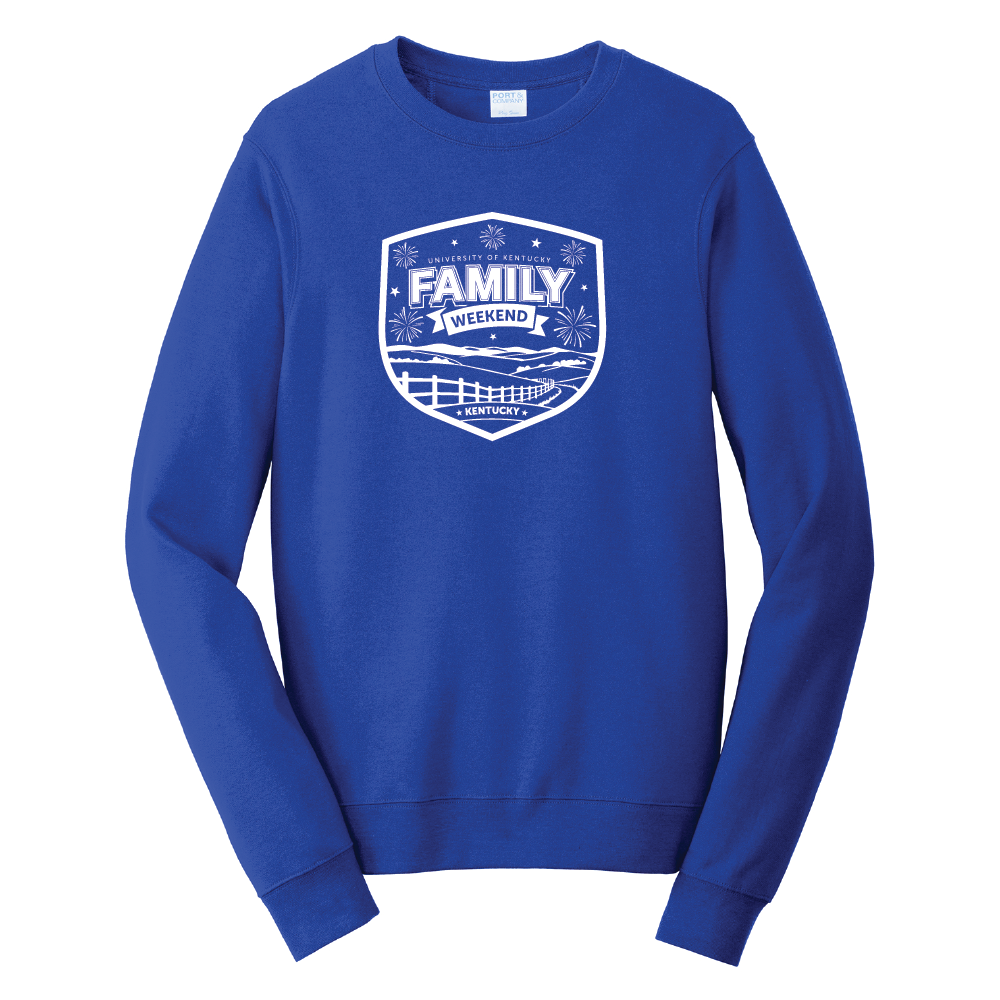 UK Family Weekend Crewneck Sweatshirt